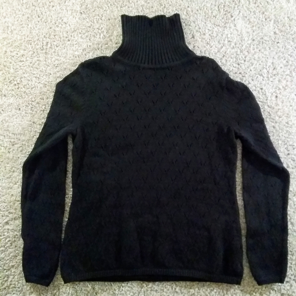 WOMEN'S CRYSTAL KOBE TURTLE NECK SWEATER